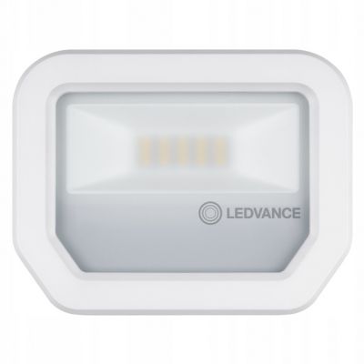 Naświetlacz halogen LED 10W 3000K ogrodowy biały OSRAM LEDVANCE (4058075420861)