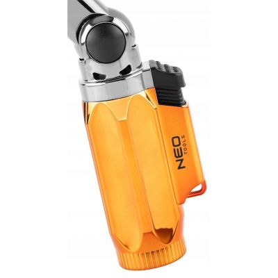 Mikropalnik gazowy z zapłonem piezo 360st. regulacja płomienia pojemność 3g NEO TOOLS (19-907)