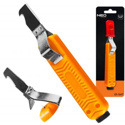 Ściągacz izolacji z hakiem nóż 180mm 01-547 NEO TOOLS GTX (01-547)