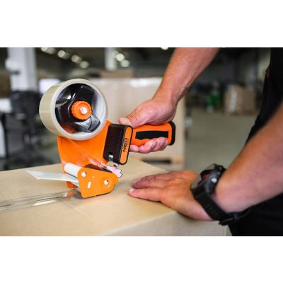 Dyspenser uchwyt do taśmy pakowej aplikator taśm 50m NEO TOOLS  GTX (56-041)