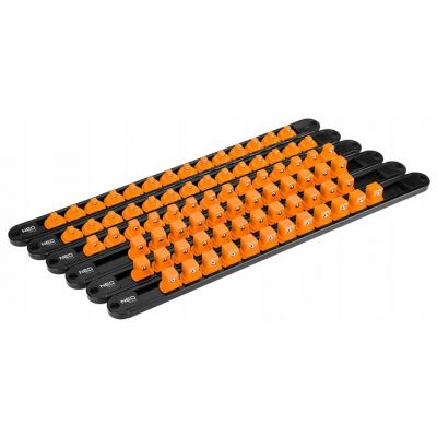 Uchwyty na nasadki 1/4", 3/8", 1/2" 0zestaw 6 szt. NEO TOOLS GTX (08-002)
