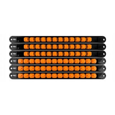 Uchwyty na nasadki 1/4", 3/8", 1/2" 0zestaw 6 szt. NEO TOOLS GTX (08-002)