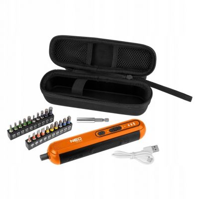 Wkrętak akumulatorowy 4V Li-Ion USB-C 04-199 NEO TOOLS (04-199)