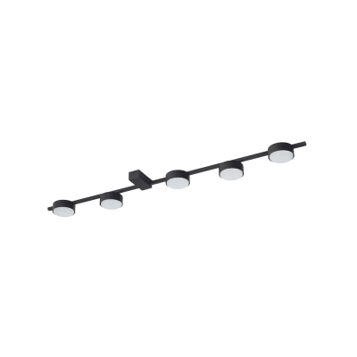Lampa sufitowa LED czarna nowoczesna do salonu sypialni pokoju PILLS V NOWODVORSKI (8262)