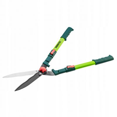 Nożyce do żywopłotu faliste teleskopowe ręczne 670-880mm ostrze 200mm VERTO GTX (15G312)