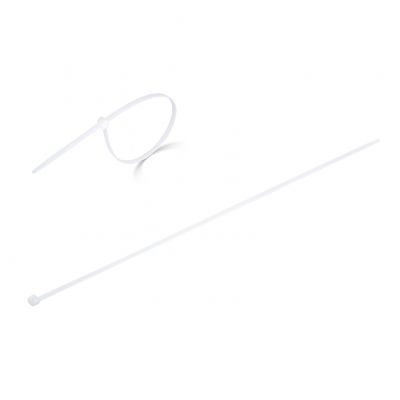 Opaska trytytka poliamidowa 3,6x300 OPK. 50szt. biały ELCAN (OP1-B-36300-50)