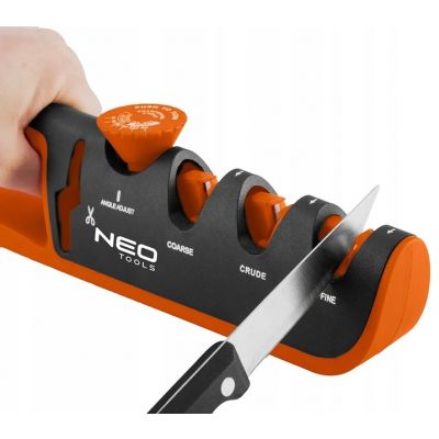 Ostrzałka do noży i nożyczek z regulacją kąta ostrzenia 56-050 NEO TOOLS (56-050)