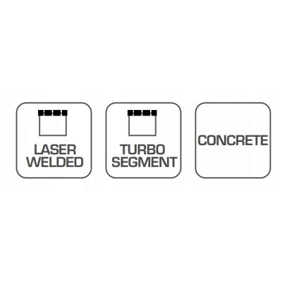 Otwornica diamentowa 68mm segment turbo HT6D476 Hoegert Technik (HT6D476)