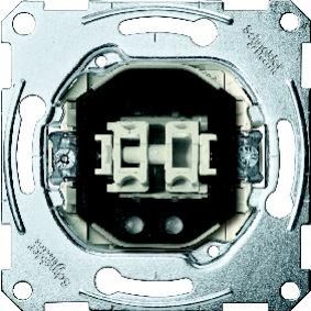 Merten mechanizm przycisku podwójnego styk zwierny 1P z podświetleniem 10 A AC 250 V zacisk bezśrubowy MTN3165-0000 SCHNEIDER (MTN3165-0000)