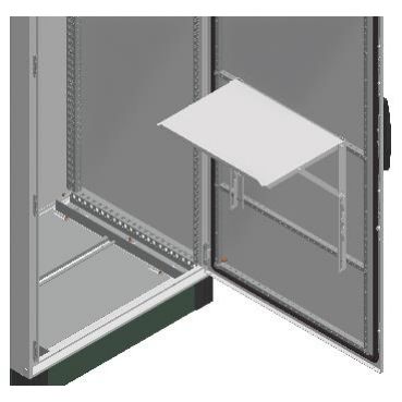 Spacial Półka metalowa na drzwi obudowy 600mm NSYSDT6 SCHNEIDER (NSYSDT6)