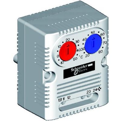 ClimaSys Podwójny termostat CC NO NC Celsjusz 250V NSYCCOTHD SCHNEIDER (NSYCCOTHD)