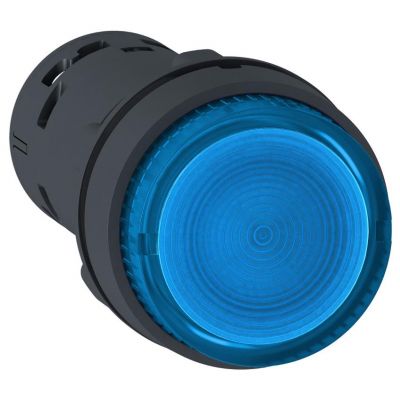 Harmony XB7 Przycisk niebieski z samopowrotem bez oznaczenia LED 24V XB7NW36B1 SCHNEIDER (XB7NW36B1)