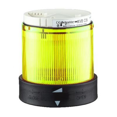 Harmony XVB Element świetlny fi70 żółty światło ciągłe LED 24V AC/DC XVBC2B8 SCHNEIDER (XVBC2B8)