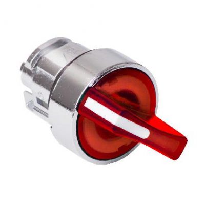 Harmony XB4 Przełącznik 2 pozycyjny LED czerwona metalowa ZB4BK1243 SCHNEIDER (ZB4BK1243)