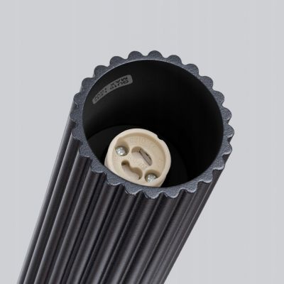 Plafon tuba KARBON 10cm czarny SL.1568 SOLLUX (SL.1568)