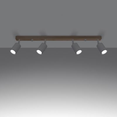 Plafon lampa sufitowa ze spotami VERDO 4 biały SL.1289 SOLLUX  (SL.1289)