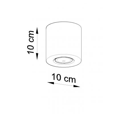 Sollux Plafon Orbis beton SL.0488 (SL.0488)