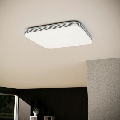 Plafoniera lampa plafon SMD LED ADIS LED D SLIM 28W 4000K 03515 IDEUS (03515)