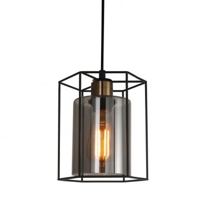 ITALUX lampa wisząca Kalula (PND-78901-1-BK+SG)