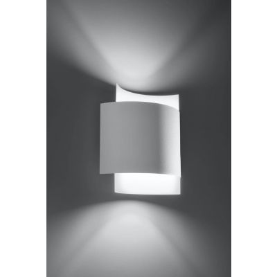 Kinkiet IMPACT biały lampa ścienna stal oprawa LED (SL.0857)