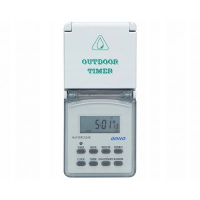 Elektroniczny programator czasowy 8 programów IP44 OR-PRE-432 ORNO (OR-PRE-432)