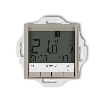 Karlik MINI Mechanizm uniwersalnego elektronicznego tygodniowego regulatora temperatury 60MRT-3.1 (60MRT-3.1)