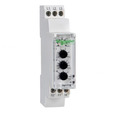 Zelio Control Przekaźnik kontroli napięcia międzyfazowego 183 528V styk 1 C/O 5A RM17UB310 SCHNEIDER (RM17UB310)