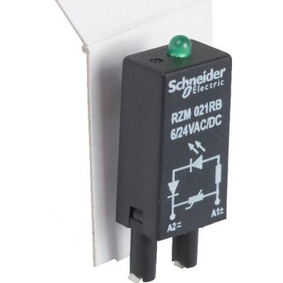 Układ ochronny warystor 6-24V AC/DC ze wskaźnikiem LED RZM021RB SCHNEIDER (RZM021RB)