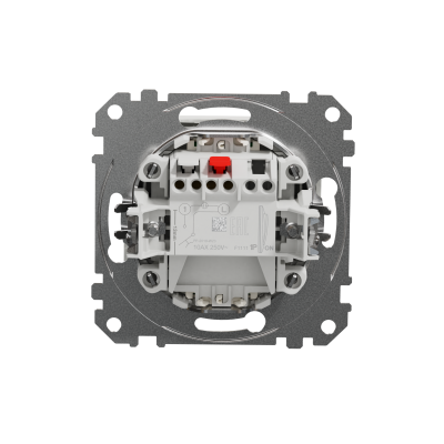 Sedna Design & Elements Przycisk zwierny zwierny z podświetleniem biały SDD111111L SCHNEIDER (SDD111111L)