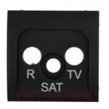 Simon 82 Pokrywa gniazda R-TV-SAT grafit 82037-38 (82037-38)