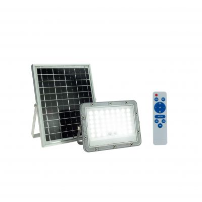 Naświetlacz LED NOCTIS SOLARIS 50W barwa zimna 90st IP65 IK08 170x127x22mm SZARY 3 lat gwarancji (SLI029059CW_CZUJNIK)