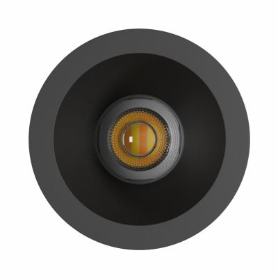 Oprawa sufitowa spot lampa CHLOE COMPLETE 7W ciepła/neutralna/zimna 230V 45ST IP20 UGR<19 FI90X100MM CZARNY OKRĄGŁA (SLI043033CCT_PW)
