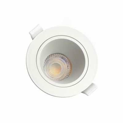 Oprawa sufitowa oczko FIALE CORE ANTI-GLARE GU10 IP20 FI95X46MM BIAŁY OKRĄGŁA Spectrum LED Wojnarowscy (SLIP001030)