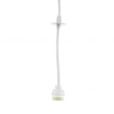 Lampa oprawa sufitowa CHLOE SLIM MR11 ZWIESZANA BAZA 250V IP20 40x500+1m kabel BIAŁY regulowany kąt świecenia (SLIP005053)