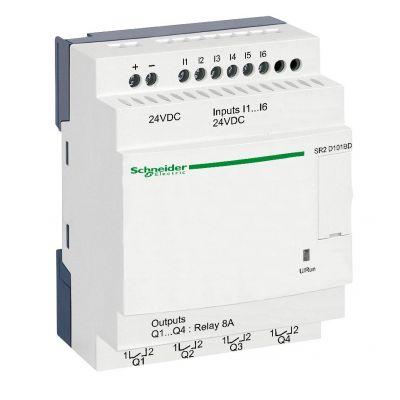 Zelio Logic Moduł wejść/wyjść 24VDC SR2D101BD SCHNEIDER (SR2D101BD)