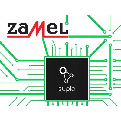 Sterownik do Bramy Furtki WiFi SUPLA 2-kanałowy 2-wejścia SPL10000019 ZAMEL (SPL10000019-WUN)