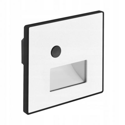 Oprawa dekoracyjna LED z czujnikiem ruchu PIR 1,2W WHITE zmienna barwa  (04865)