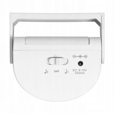 Czujnik ruchu z sygnalizacją i z alarmem 36 dźwięków powitalnych 5 metrów bateryjny AS-10 ORNO (AS-10)