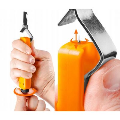 Ściągacz izolacji z hakiem nóż 180mm 01-547 NEO TOOLS GTX (01-547)
