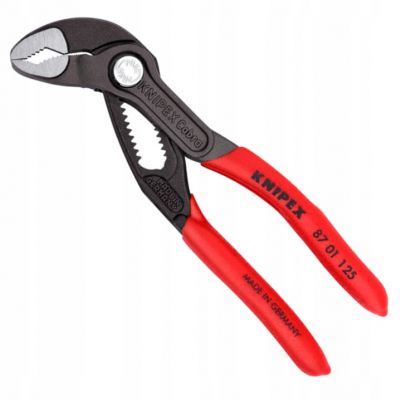 Szczypce klucz do rur do trudno dostępnych miejsc COBRA 87 01 125 KNIPEX (87 01 125)