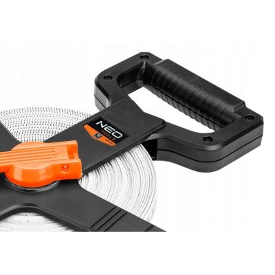 Taśma miernicza miara do mierzenia włókno szklane 50m zwijana 68-051 NEO TOOLS (68-051)
