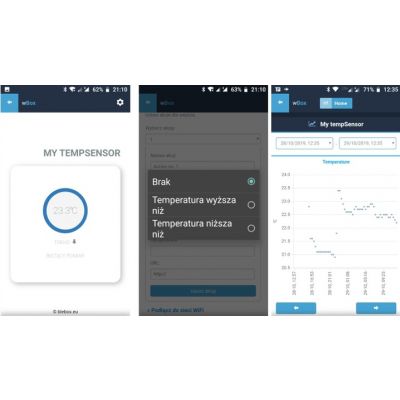 Czujnik temperatury tempSensor WiFi wBox v2 BleBox (tempSensor)
