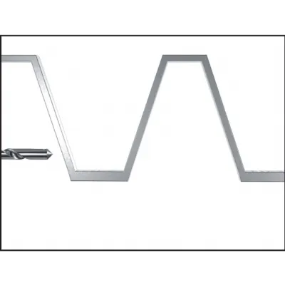 Uchwyt trapezowy 10mm do montażu na blachach (OPK=25 szt.) CELO (910TPZF)