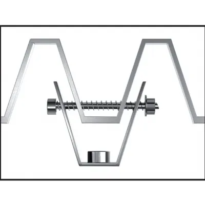 Uchwyt trapezowy 10mm do montażu na blachach (OPK=25 szt.) CELO (910TPZF)