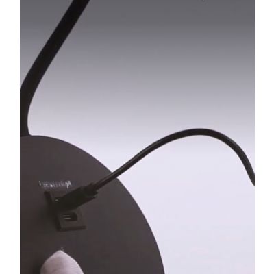 Oprawa dekoracyjna ZULA WLL USB GU10 czarny  IDEUS (04815)