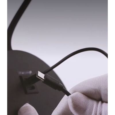 Oprawa dekoracyjna ZULA WLL USB GU10 czarny  IDEUS (04815)