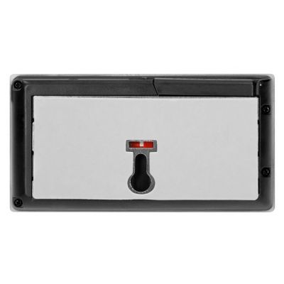 Elektroniczny wizjer do drzwi LCD 3,5' szerokokątny obiektyw bateryjny srebrny ORNO (DV-1)