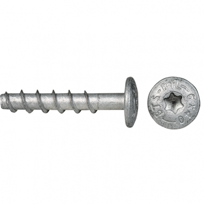 wkręt do betonu BTS 6x55 łeb poszerzany płaski z gniazdem TX  /opk=100szt./ 9ZG655BTSPTL CELO (9ZG655BTSPTL)