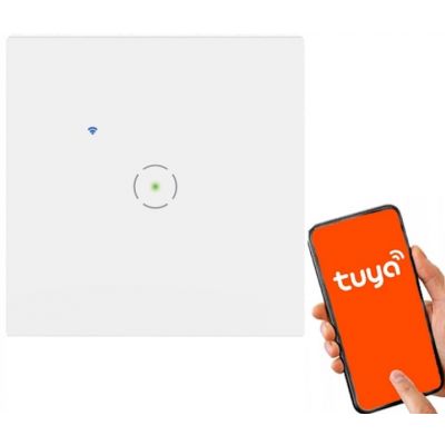 Włącznik podtynkowy pojedynczy Wi-Fi Tuya Smart Home biały ORNO (OR-SH-17200/W)