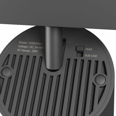 SYSTEM SHIFT SPEAKER - Głośnik BLUETOOTH 10W CZARNY Spectrum LED (WLD+40085)